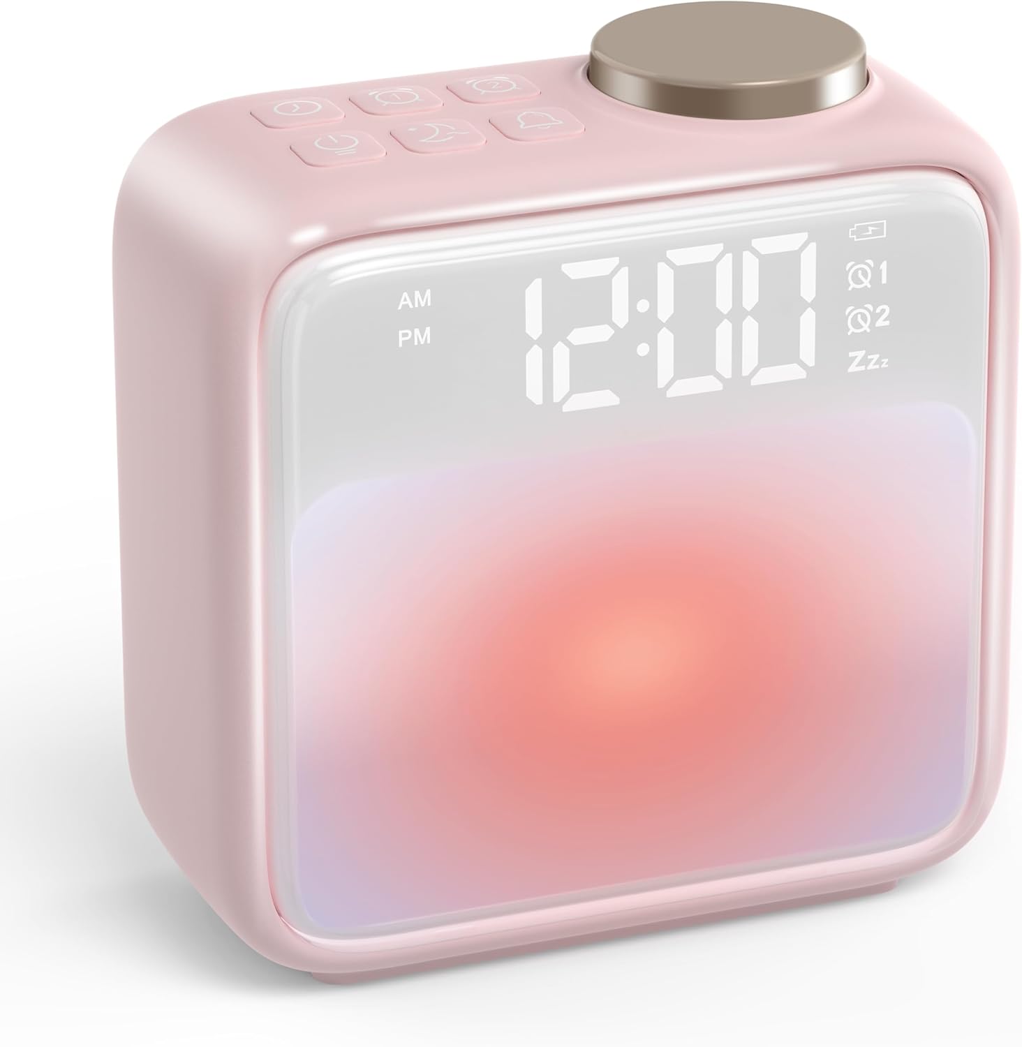 Luminellen-Multifunction Digital Alarm Clock with Night Light Dual Alarms Snooze Bedside Clock