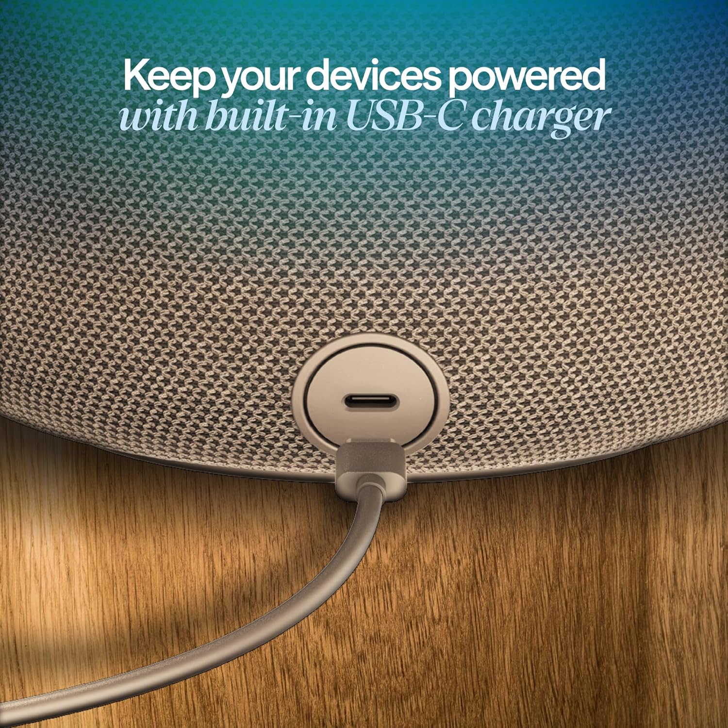 Luminellen-Sleep Aid Air Purifier Alarm Clock with Night Light Sound Machine USB Charger Bedside Device